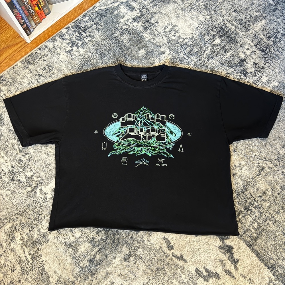 Brain Dead x Arc’teryx All Rise Black T Shirt